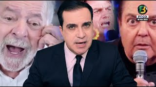 Bolsonaro em RS, Petistas indignados com Lula, Incêndio nos Estúdios do Faustão na Band e mais