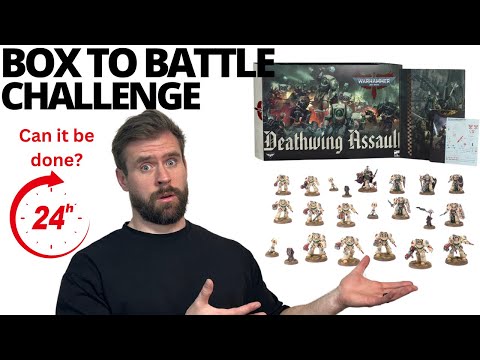 *NEW* Deathwing Assault Army Box Set - Box To Board Challenge - Dark Angels
