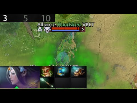 Handsken - Mirana | Virtus Pro vs Alliance  (game 2) BO2 | The International 2021