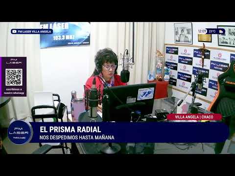 🟣📻 FM LÁSER 103.3 — EL PRISMA RADIAL | EN VIVO DESDE VILLA ÁNGELA 📻🟣