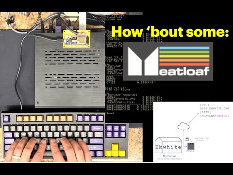 The F256 has been MEATLOAF'd; the exciting conclusion to "3 ways to get online with your F256"