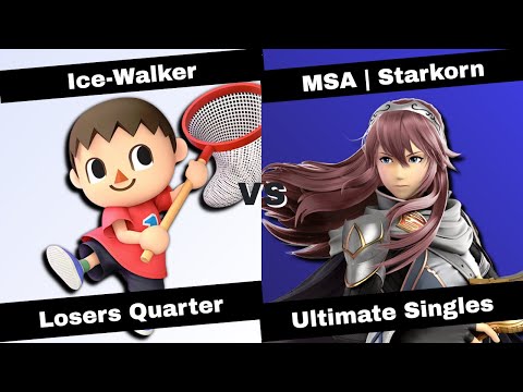 GAMING Weekly #11 - Losers Quarter - Ice-Walker (Villager) vs. MSA | Starkorn (Lucina)