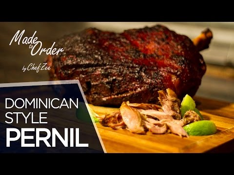 Pernil Dominicano | Roasted Pork Shoulder | Made to Order | Chef Zee Cooks