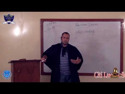English-1 Lecture-4 (LLB 5 Years Program Part-I)