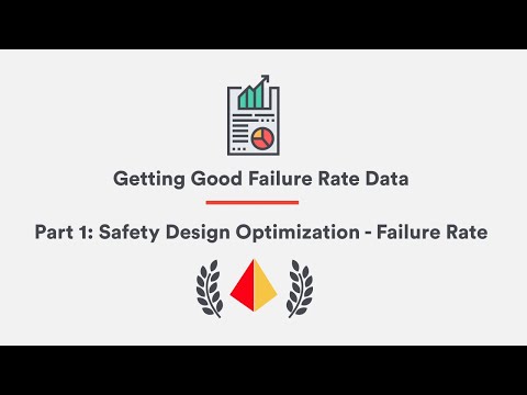 Getting Good Failure Rate Data - Part 1: Safety Design Optimization - Failure Rate