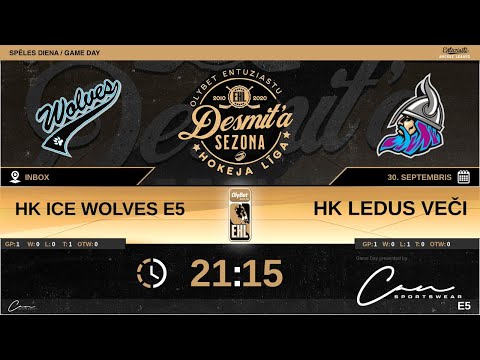 2020 09 30 Ice Wolves E5 - Ledus Veči