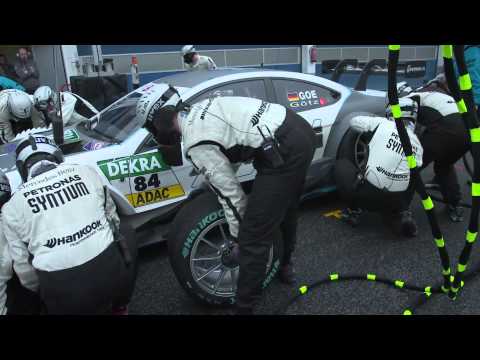 Mercedes-AMG DTM Team Testing Estoril - Pit Stop | AutoMotoTV