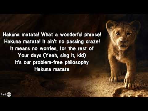 Hakuna Matata Lyrics