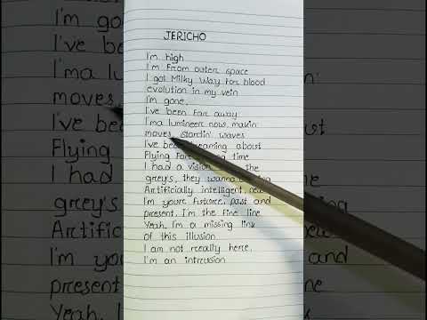 JERICHO - Iniko song lyrics #youtubeshorts