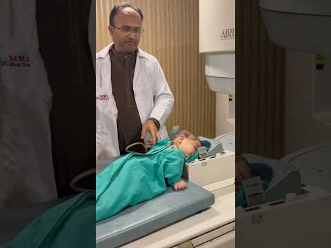 Lateral Brain MRI Technique for 6-Month-Old Baby | When Supine Position Isn’t Possible#shorts #viral