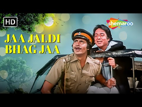 जा जल्दी भाग जा | Ja Jaldi Bhag Ja | Kishore Kumar | Desh Premee (1982)  | Amitabh Bachchan, Navin N