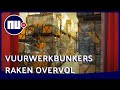 Vuurwerkbunkers raken door verbod overvol: 'Verbod totaal onnodig' | NU.nl