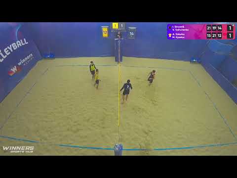 11:40 I. Skrynnik / V. Tyshchenko - A. Zabuha / M. Kyselov 02.01.2023 | Winners Beach Volleyball