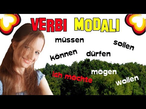 Lezione Tedesco 10 | Modal verbs: must, should, can, may, want, like