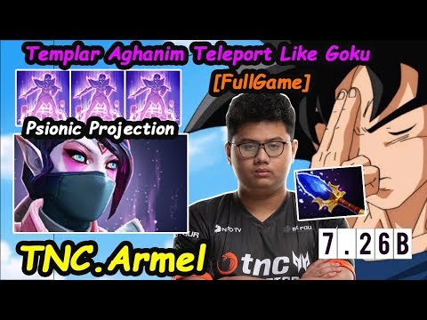 TNC Armel [Templar Assassin] Sir Chief 10K MMR Aghanim Teleport Like Goku Dota 2 7.26b pro gameplay