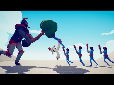 TAEKWONDO MAN & GIANT BRAWLER vs 5 EVERY UNIT| TABS Totally Accurate Battle Simulator