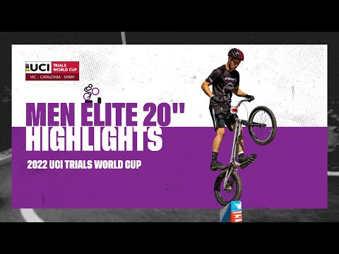 Round 1 - Men Elite 20" VIc Highlights | 2022 UCI Trials World Cup