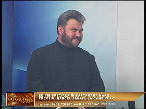 COCKTAIL, 12 aprilie, invitat preot MARCEL PANAIT