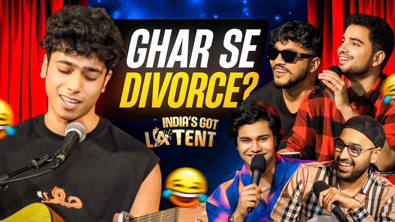 HE SINGS ABOUT OTHER PEOPLE'S TRAUMA | India's Got Latent