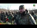 Журналистка из Европы взяла интервью у бойцов чеченских подразделений