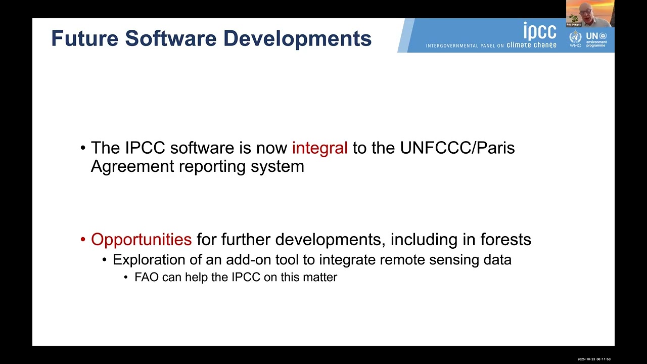 IPCC TFI tools to support transparency on Forest land | GFOI Plenary 2025