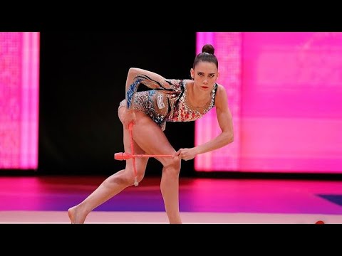 Polina Berezina  (ESPAÑA) - campeonato del mundo (Valencia 2023) - Mazas