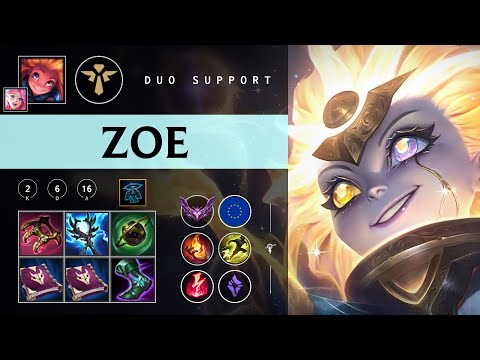 Zoe Support vs Bard - EUW Master Patch 26.02