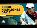 Nishioka vs Evans; Brooksby, Kwon Play | Seoul 2022 Highlights Day 2