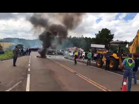 Protestos: Lula em Passo Fundo-RS