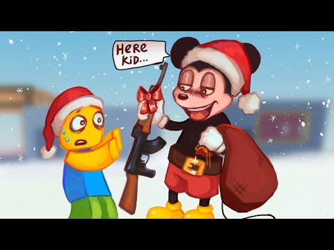 FESTIVELY TROLLING as MICKEY on ROBLOX VOICE CHAT
