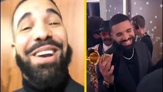 Drake Reacts To His GRAMMYs Acceptance Speech Being Cut Off!