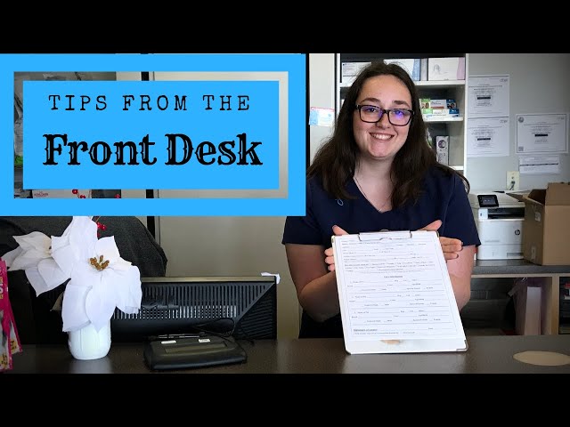 Tips From The Front Desk!