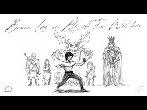 Can Bruce Lee beat ALL of The Witcher in Unmatched?!