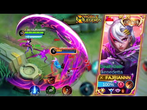 TOP GLOBAL BENEDETTA | BENEDETTA HIGH DAMAGE | BENEDETTA GAMEPLAY MOBILE LEGENDS