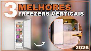TOP 3 Freezers Verticais 2026: Electrolux FEI27 Inverter, Philco PFV205I ou Consul CVU20MB