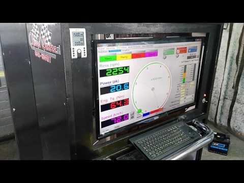 Gl1000 op de Vermogen bank speedcentre Geldermalsen