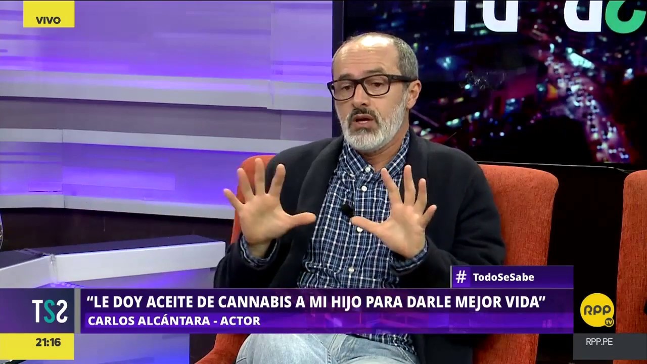 Todo Se Sabe │Carlos Alcántara contó cómo beneficia el aceite de marihuana a su hijo autista