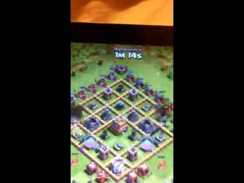 Clash Of Clans Gameplay: Legendary Revenge Raid #1