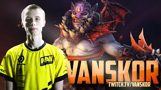 Dota 2 Stream: Na`Vi Vanskor - Lion (Gameplay & Commentary)