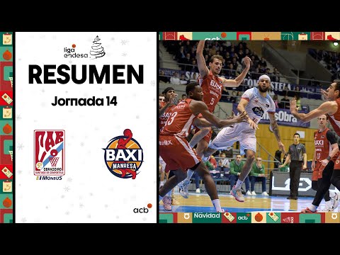 Monbus Obradoiro - BAXI Manresa (104-99) GAME HIGHLIGHTS | Liga Endesa 2022-23