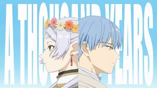 Download lagu Sousou no Frieren AMV - A Thousand Years (John Michael Howell, JVKE & ZVC) | Frieren & Himmel mp3