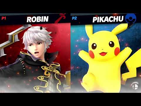Super Smash Bros Ultimate Robin Vs Pikachu