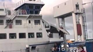 preview picture of video 'Texel Teso Veerboot naar Doeksen,Friesland,Brandaris,Koegelwieck.'