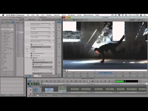 Generate Audio-driven Effects in Avid Media Composer 6