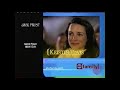 Three Days Over Jack Frost Credits ABC Family 2001