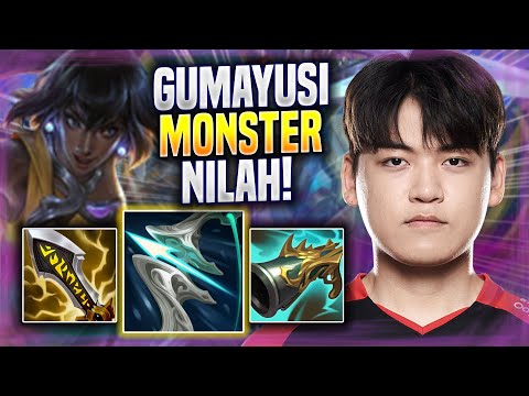 GUMAYUSI IS A MONSTER WITH NILAH! - T1 Gumayusi Plays Nilah ADC vs Samira! | Season 2022