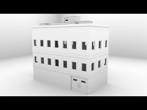 Maya Environment Modeling | UV Unwrapping An Abandoned Building in Autodesk Maya 2020