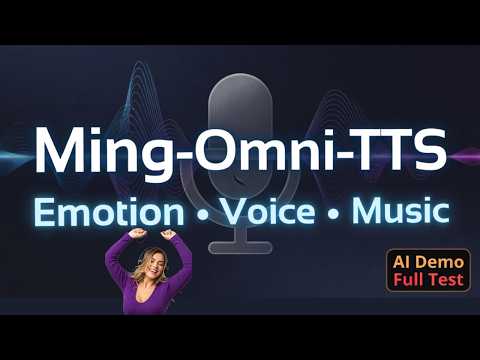 Ming-Omni-TTS — The AI That Controls Emotion, Voice & Music