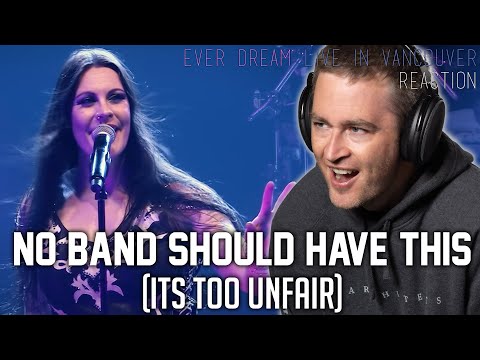 NIGHTWISH - Ever Dream REACTION // LIVE IN VANCOUVER // Aussie Rock Bass Player Reacts