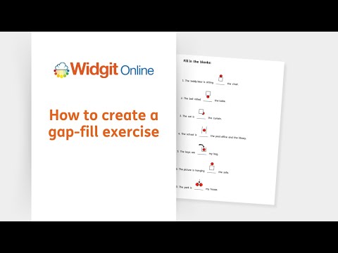Create a Gap-Fill Exercise video thumbnail